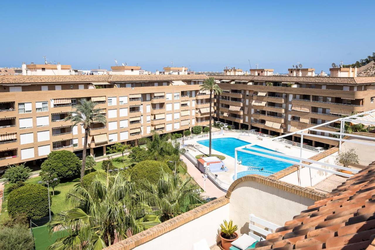 Beach Paradise Flat In Denia Centre W/ Large Pool Exteriér fotografie